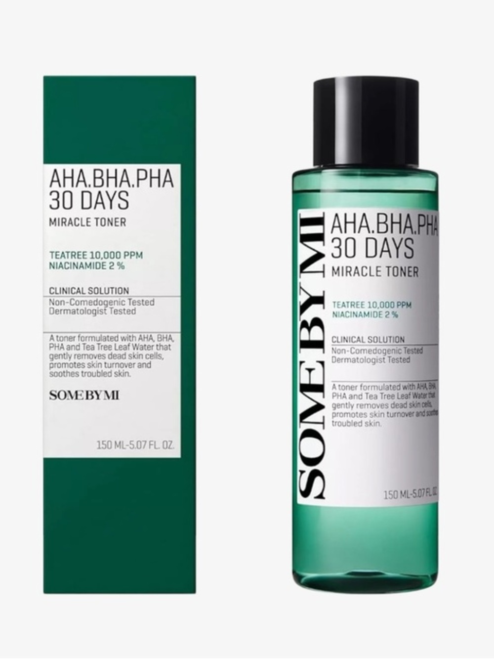Some By Mi Exfoliating Toner AHA BHA PHA 30 Day Miracle Toner